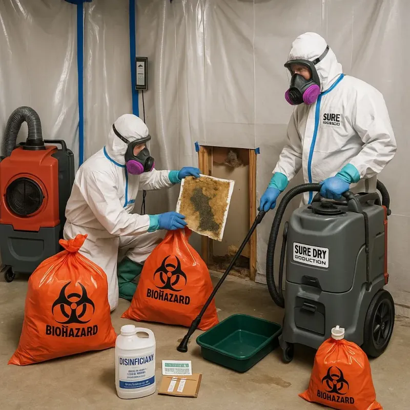Contaminated Water Handling Protocols process in Edisto, SC